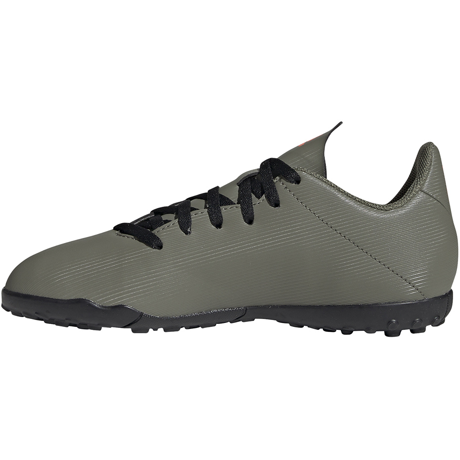 Buty piłkarskie adidas X 19.4 TF JR zielone EF8378 - obrazek 3