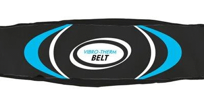 PAS SPOKEY VIBRO THERM BELT czarno/niebieski 832301