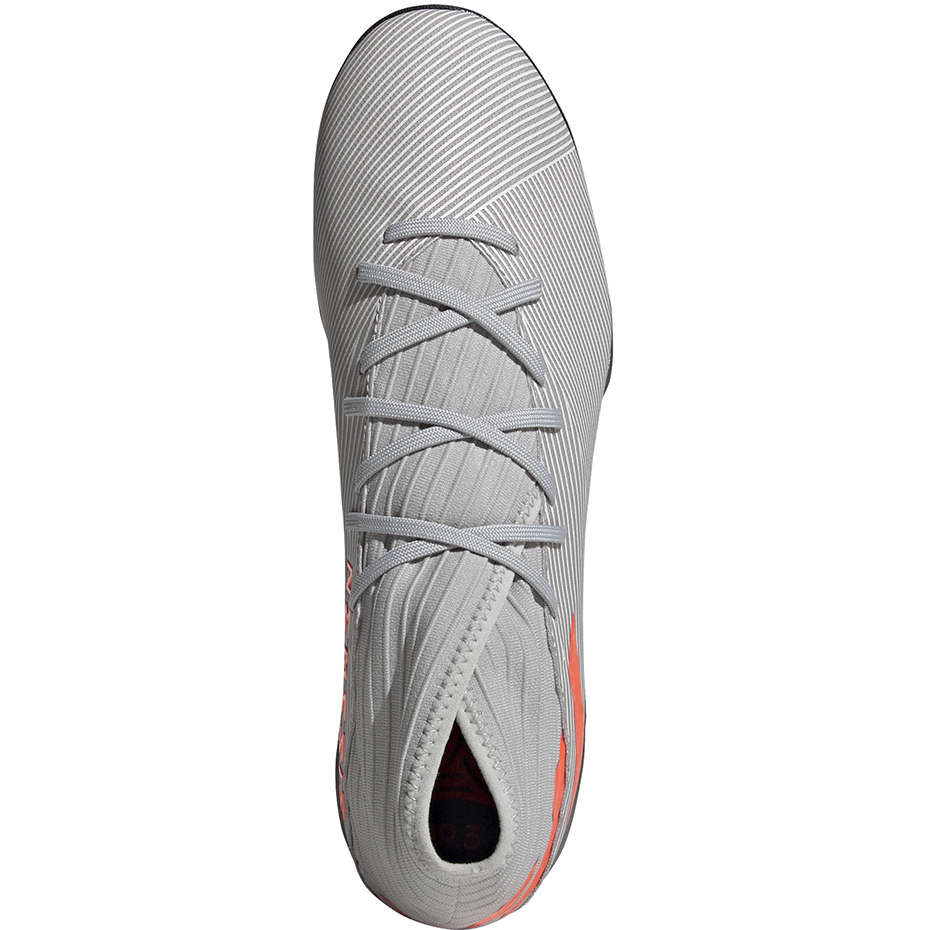 Buty piłkarskie adidas Nemeziz 19.3 TF szare EF8291 - obrazek 2