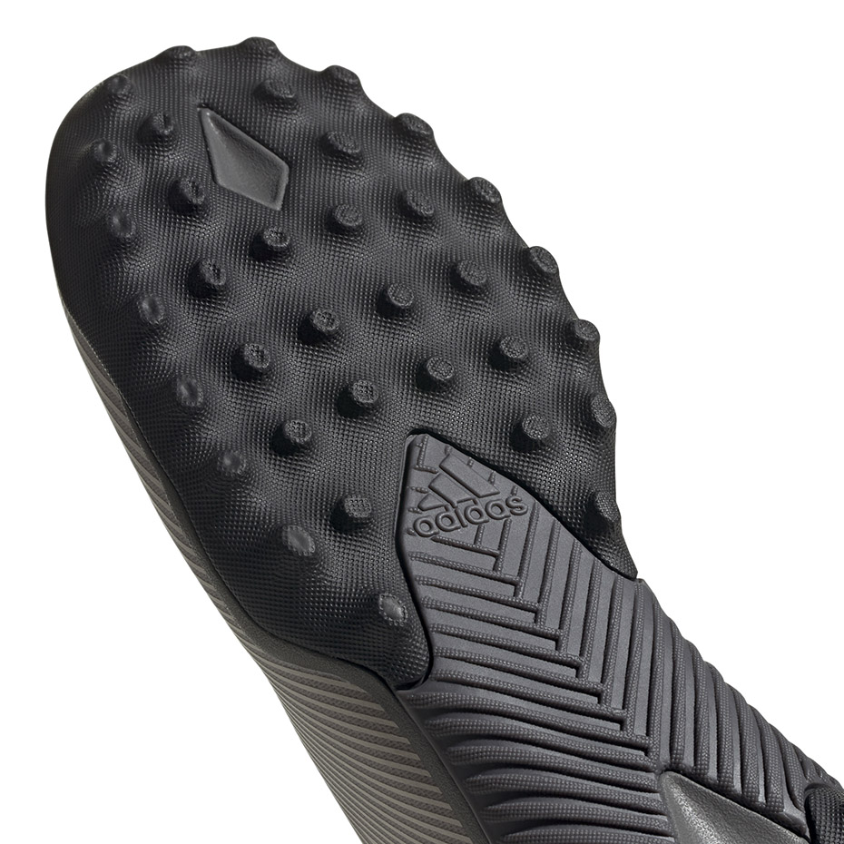 Buty piłkarskie adidas Nemeziz 19.3 TF szare EF8291 - obrazek 6