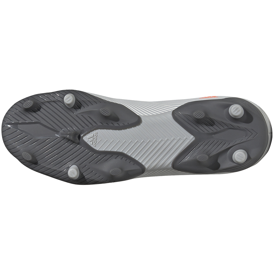 Buty piłkarskie adidas Nemeziz 19.3 FG JR szare EF8302 - obrazek 7
