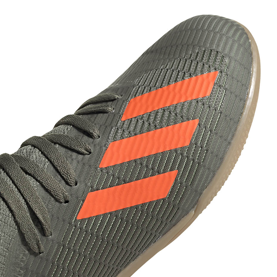 Buty piłkarskie adidas X 19.3 IN JUNIOR zielone EF8376 - obrazek 4