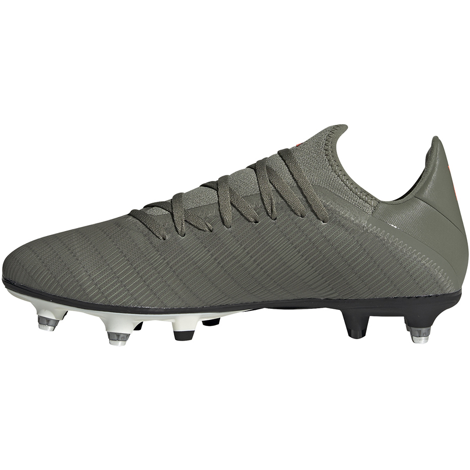 Buty piłkarskie adidas X 19.3 SG zielone EG2838 - obrazek 3