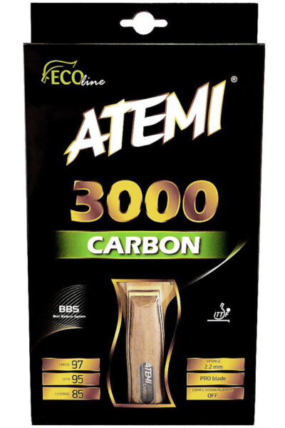 Rakietka do ping ponga Atemi 3000 Carbon concave