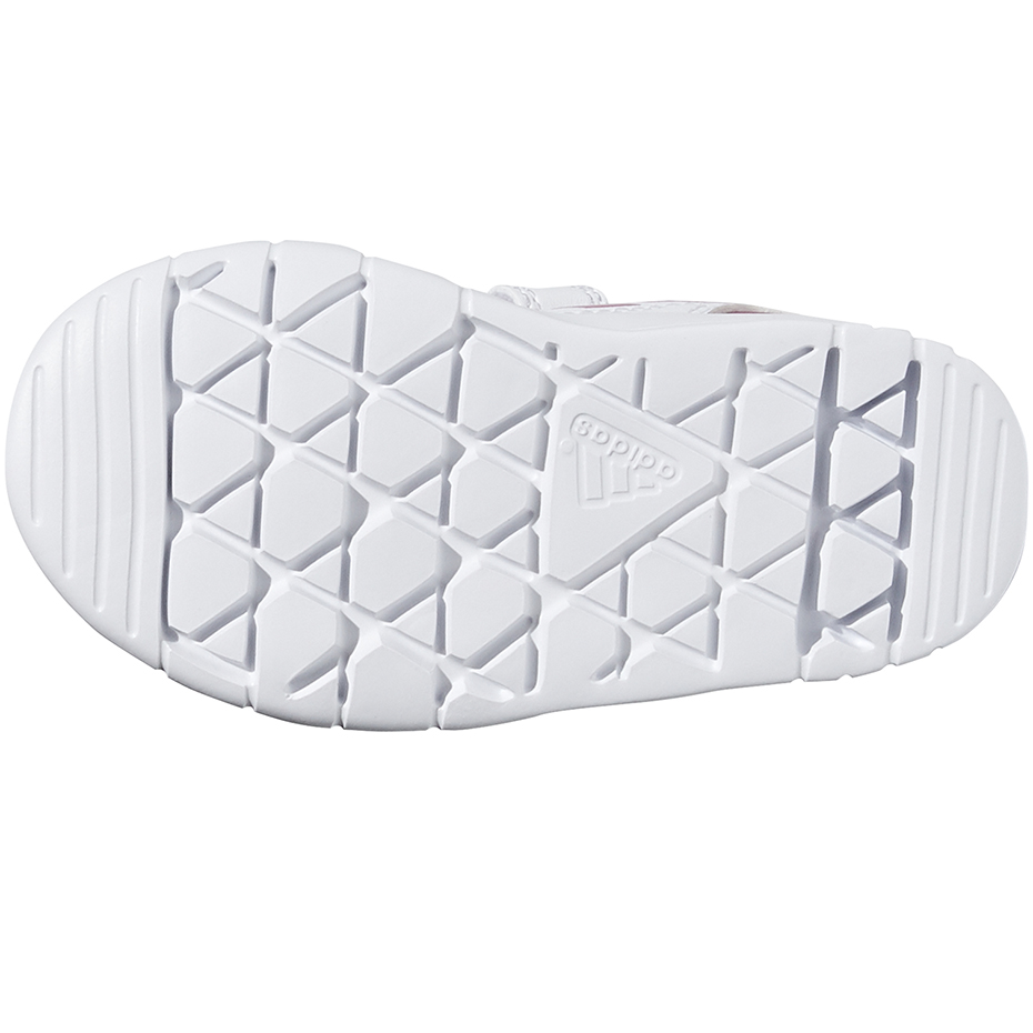 Buty dla dzieci adidas Altasport CF I biało-różowe D96846 - obrazek 7