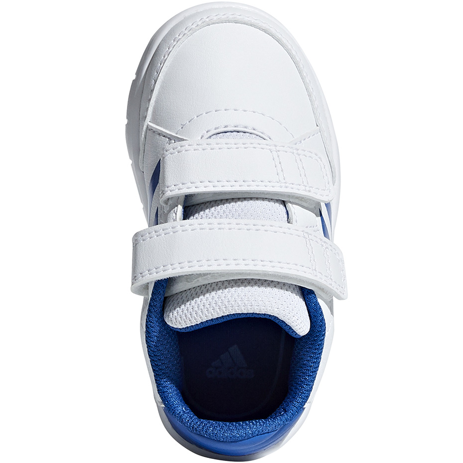 Buty dla dzieci adidas AltaSport CF I biało-niebieskie D96844 - obrazek 2