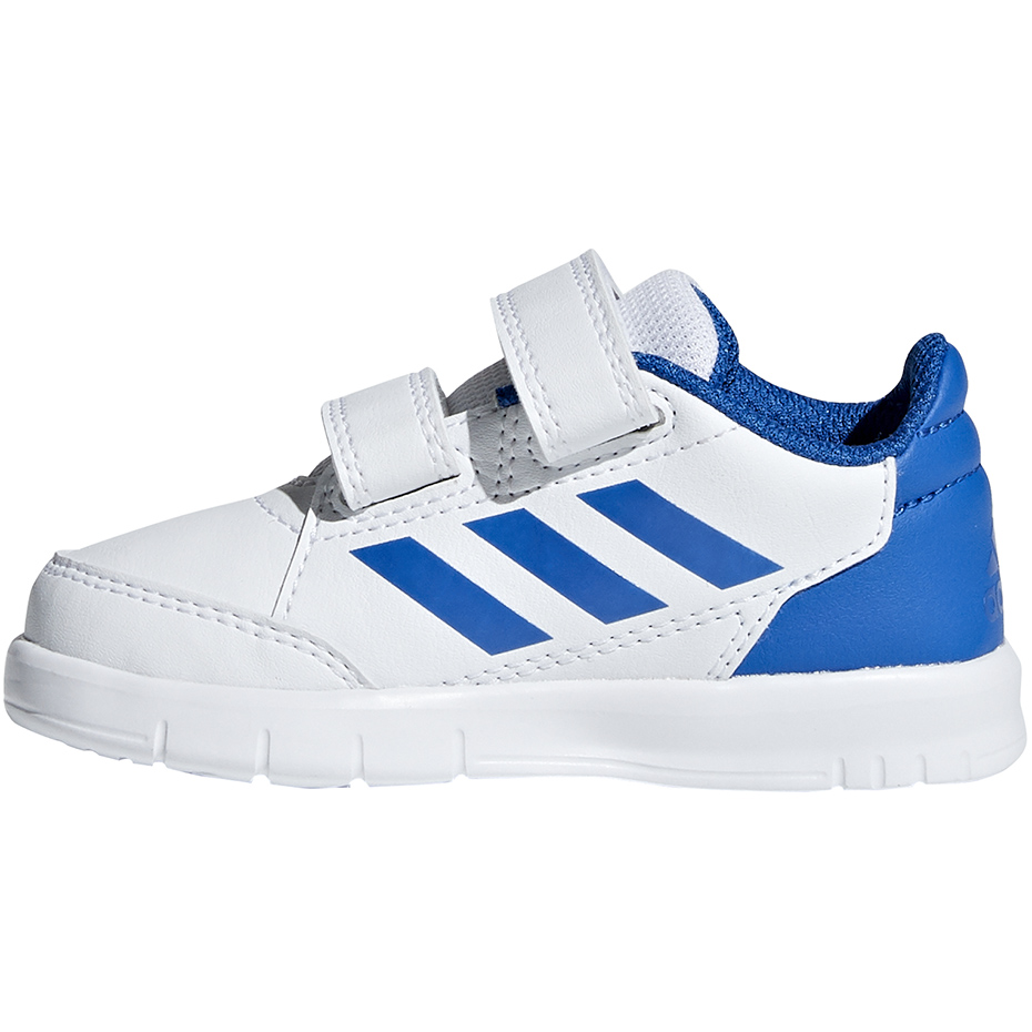 Buty dla dzieci adidas AltaSport CF I biało-niebieskie D96844 - obrazek 3