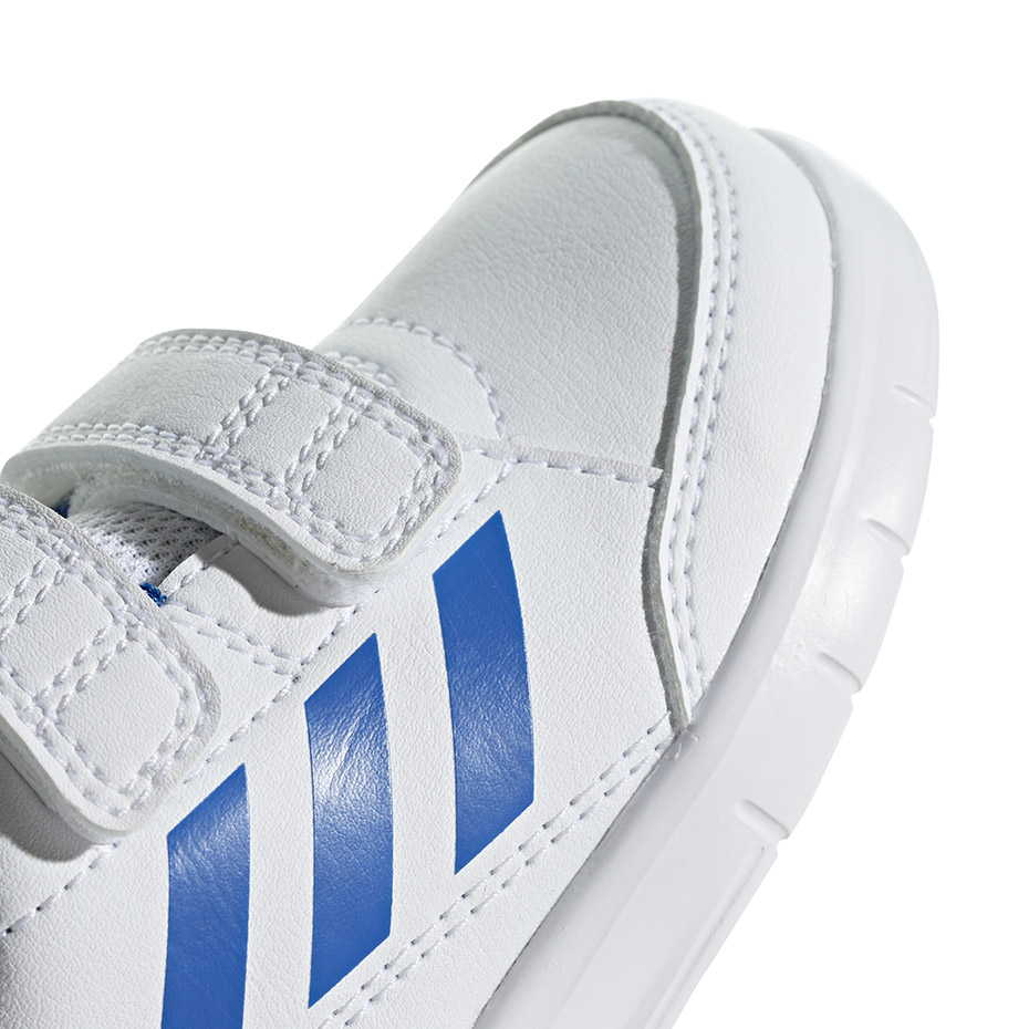 Buty dla dzieci adidas AltaSport CF I biało-niebieskie D96844 - obrazek 4