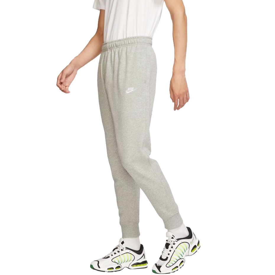 Spodnie męskie Nike NSW Club Jogger FT szare BV2679 063 - obrazek 4