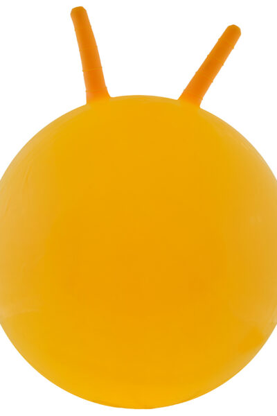 PIŁKA GIMNASTYCZNA Z UCHWYTAMI SMJ GB-S 1106 55cm żółta