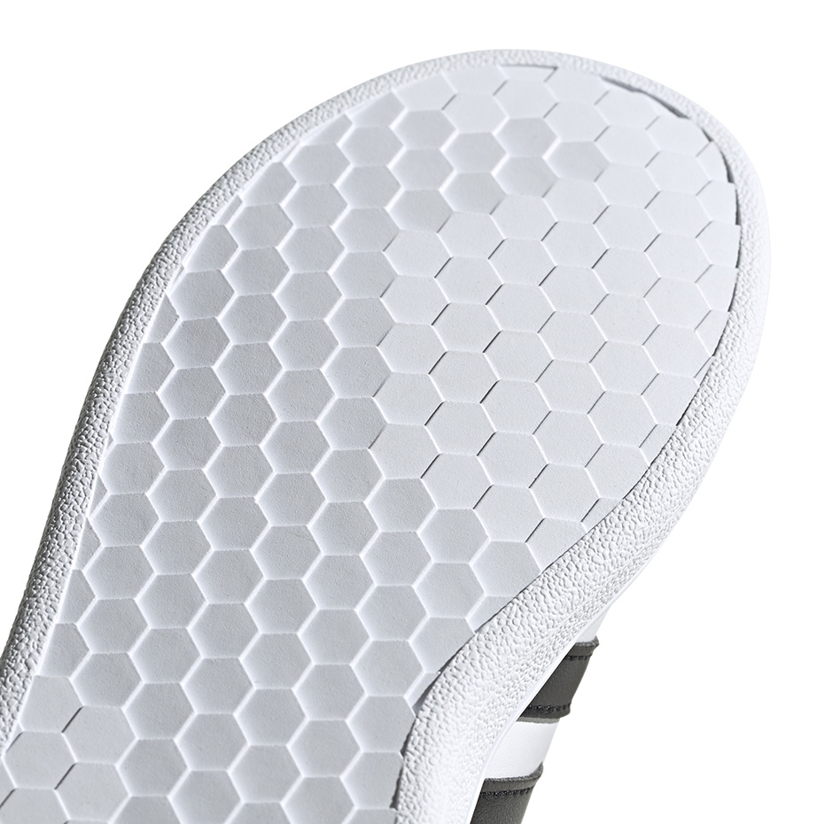 Buty dla dzieci adidas Grand Court C biało-czarne EF0109 - obrazek 6