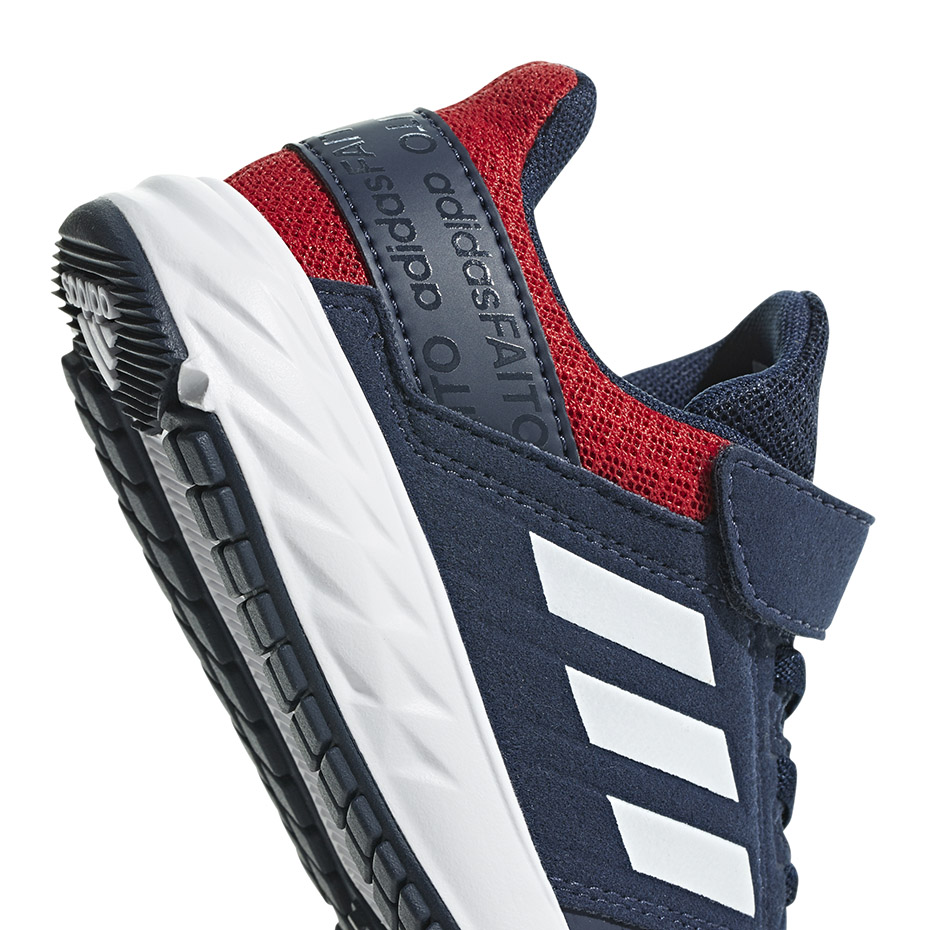 Buty dla dzieci adidas FortaFaito EL K niebieskie F34122 - obrazek 5