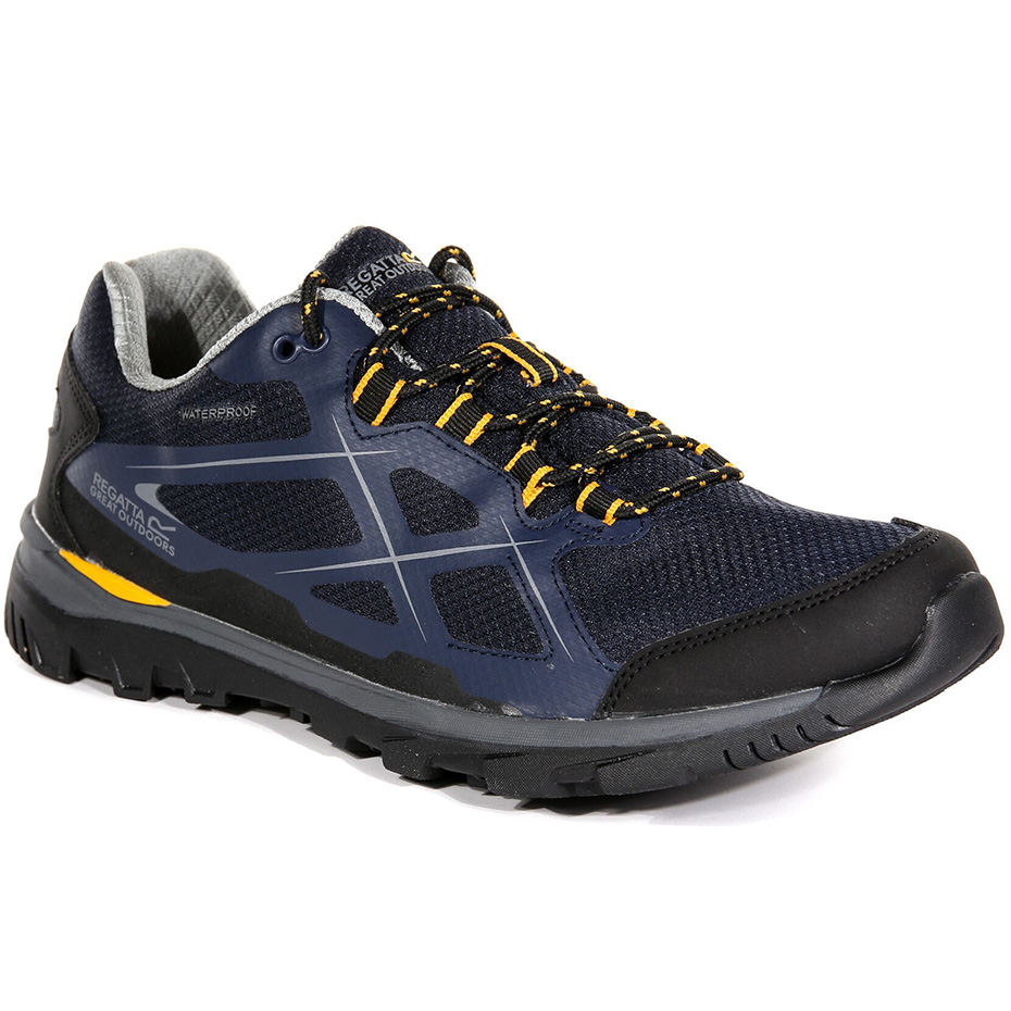 Buty męskie Regatta Kota Low niebieskie RMF489 21 - obrazek 4