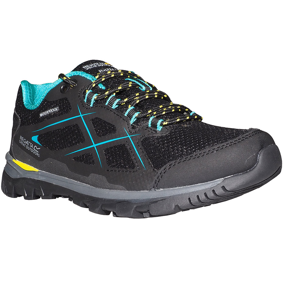Buty damskie Regatta WMS Kota Low czarno-niebieskie RWF489 41QF - obrazek 5