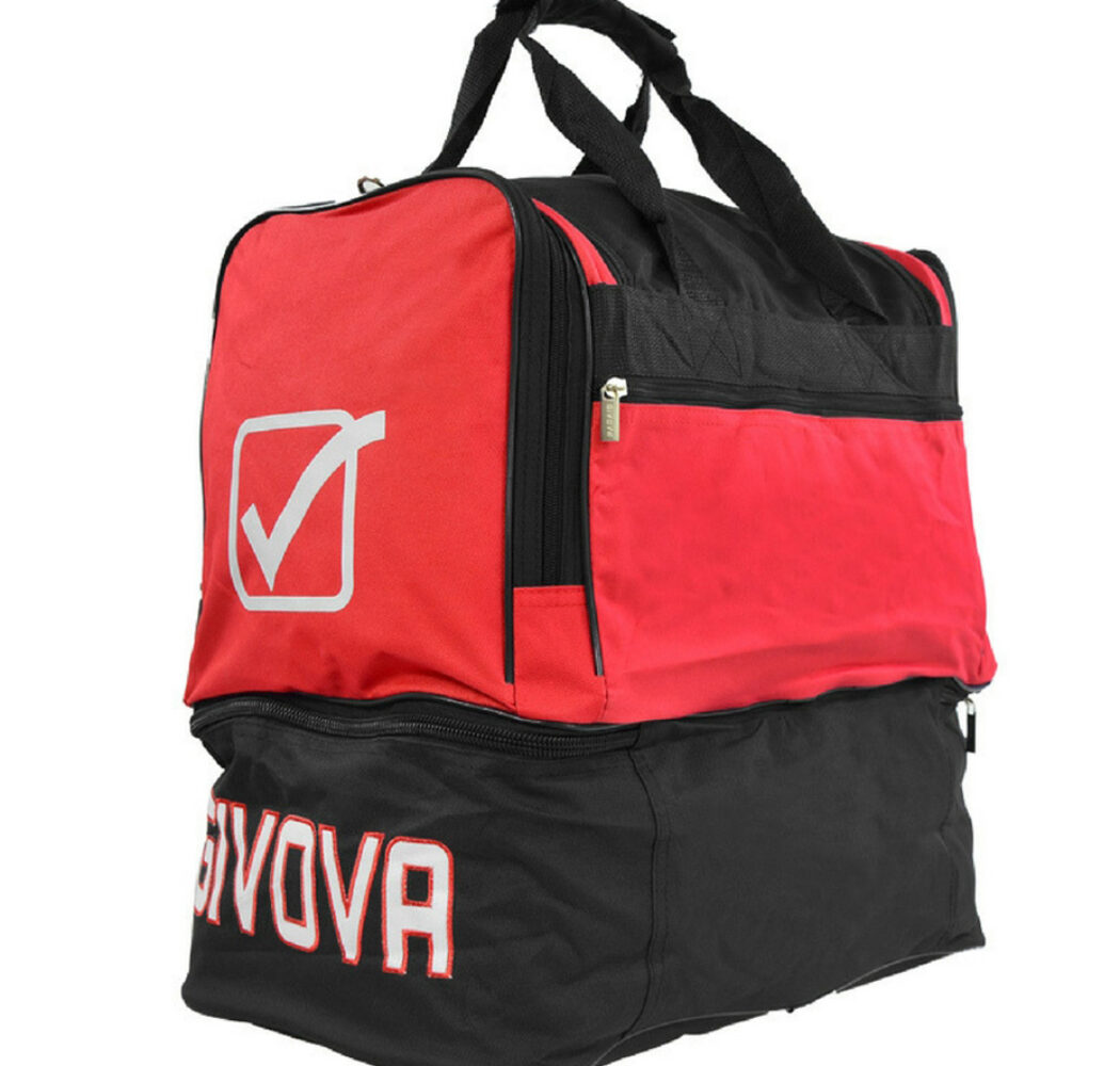Torba Givova Medium czerwono-czarna