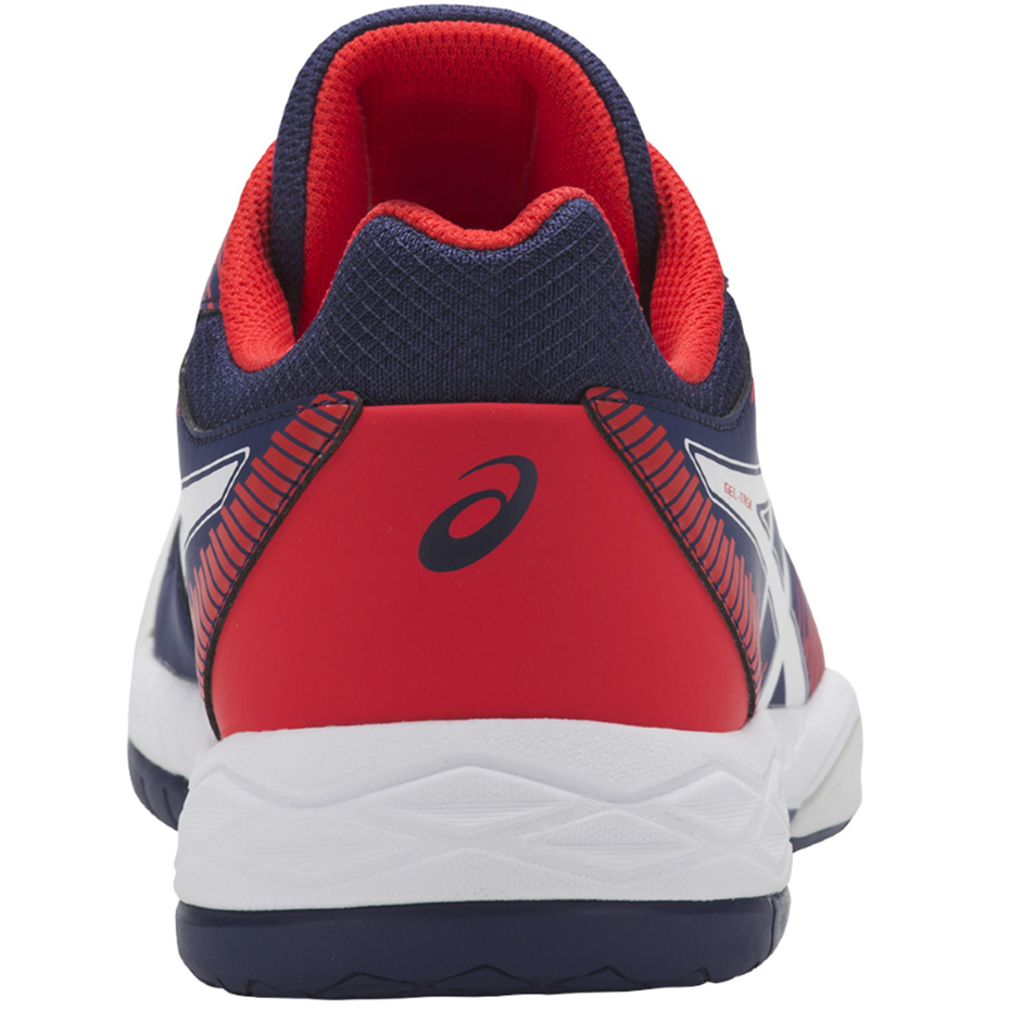 Buty męskie do siatkówki Asics Gel-Task niebiesko-czerwone B704Y 400 - obrazek 6