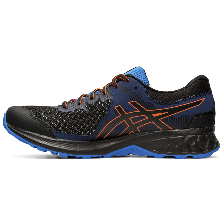 Buty męskie do biegania Asics Gel Sonoma 4 czarno-niebieskie 1011A177 003 - obrazek 3