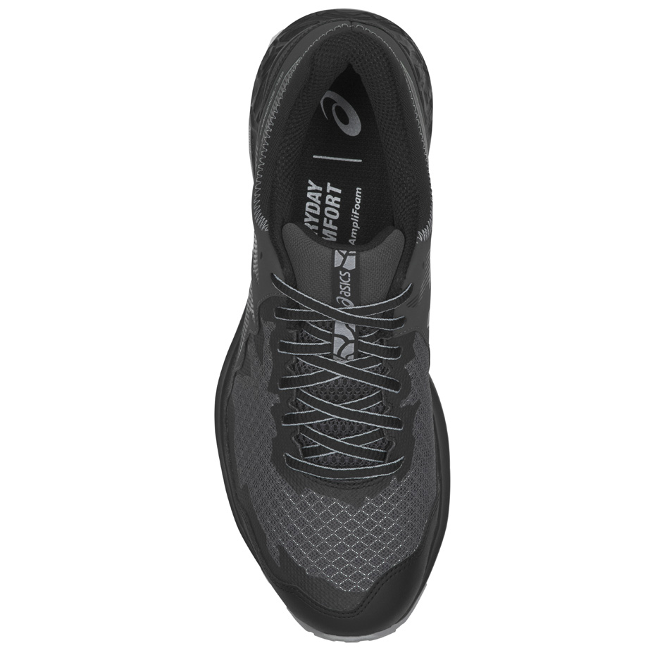 Buty męskie do biegania Asics Gel Sonoma 4 czarno-szare 1011A177 002 - obrazek 2