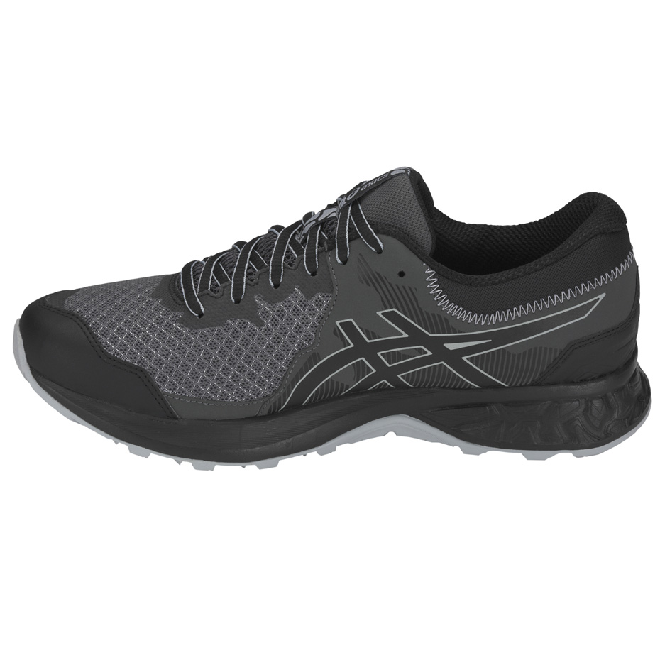 Buty męskie do biegania Asics Gel Sonoma 4 czarno-szare 1011A177 002 - obrazek 3