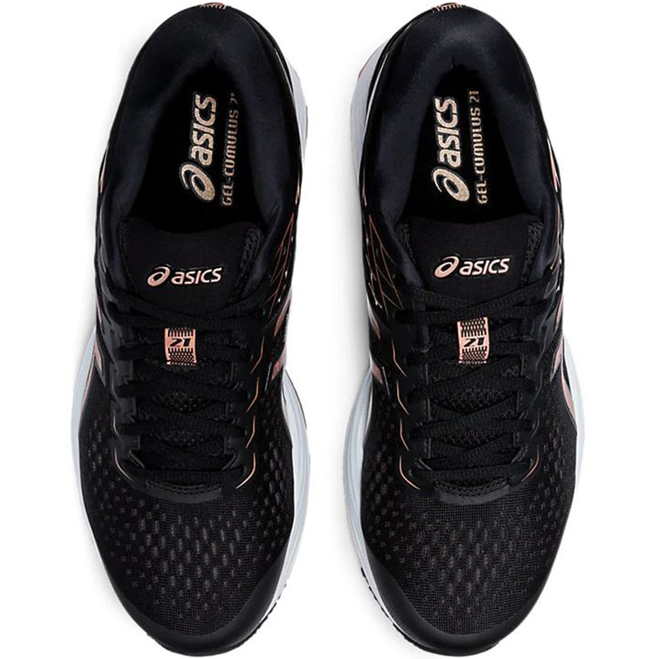 Buty męskie do biegania Asics Gel-Cumulus 21 czarne 1011A881 001 - obrazek 2