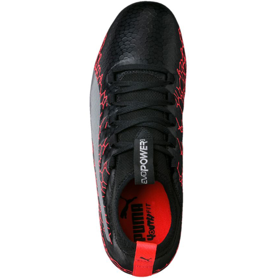 Buty piłkarskie Puma Evo Power Vigor 3 Graphic FG JR 104199 01 - obrazek 2