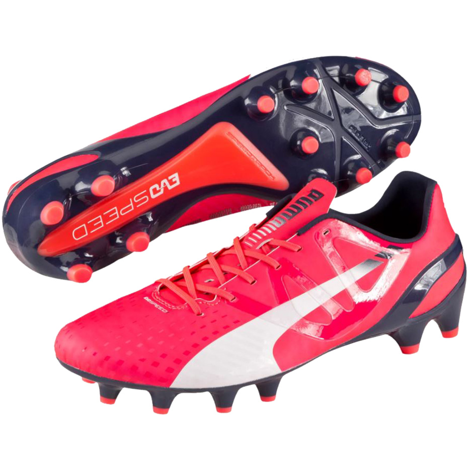 Buty piłkarskie Puma Evo Speed 1.3 FG 103008 04 - obrazek 4
