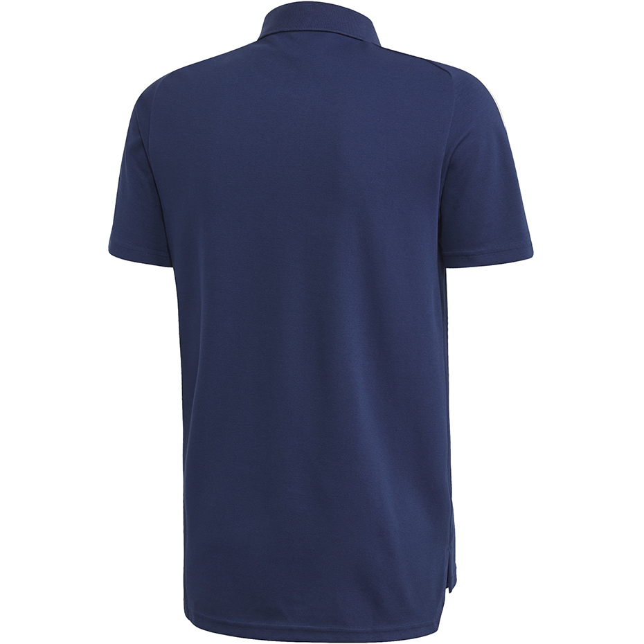 Koszulka męska adidas Condivo 20 Polo granatowo-biała ED9245 - obrazek 2