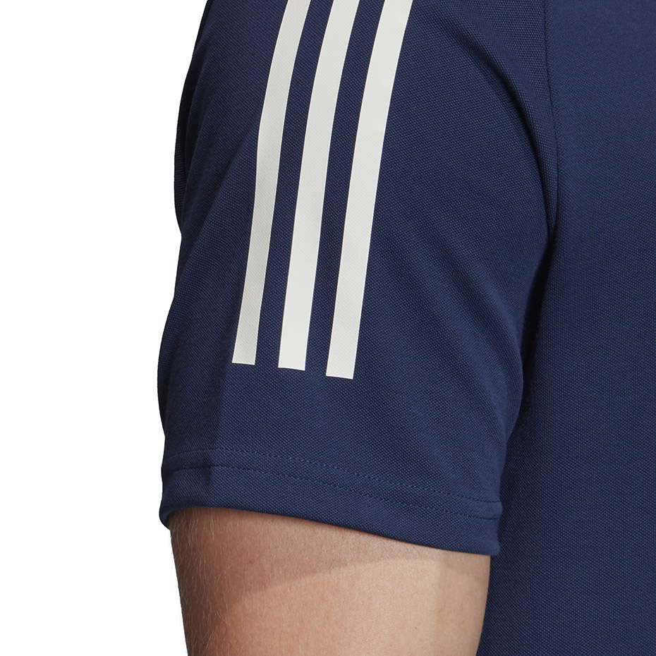Koszulka męska adidas Condivo 20 Polo granatowo-biała ED9245 - obrazek 4