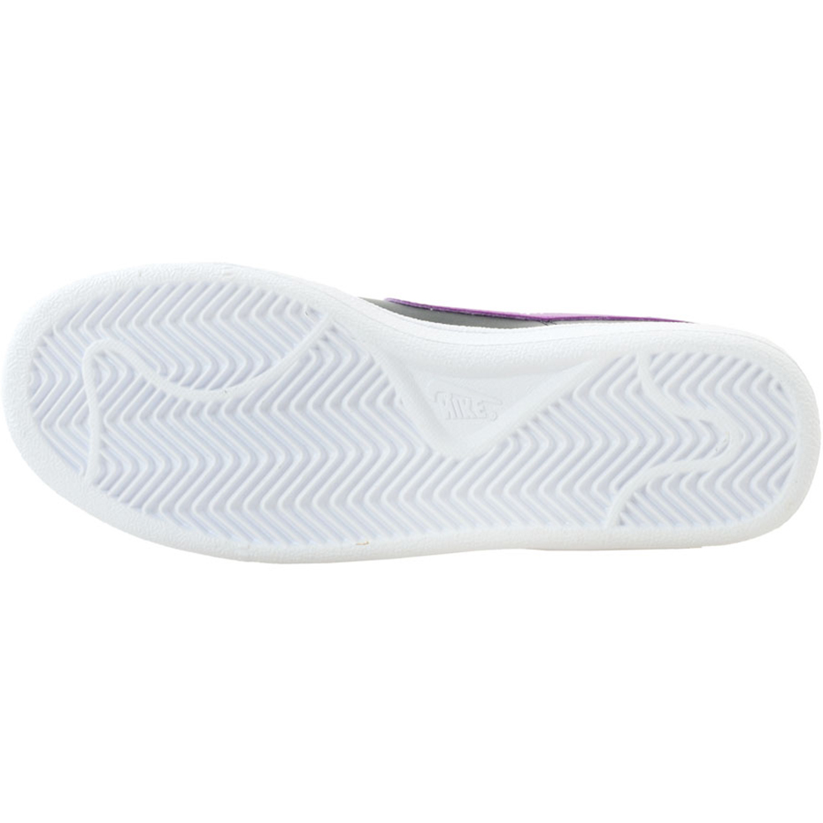 Buty damskie Nike Court Royale czarno różówe GS 833654 004 - obrazek 3