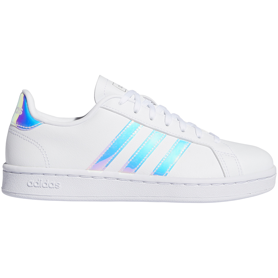 Buty damskie adidas Grand Court biało-niebieskie EE9689