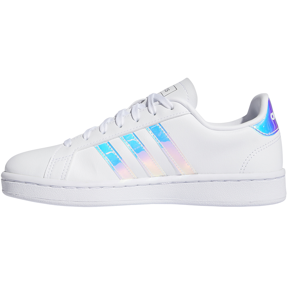 Buty damskie adidas Grand Court biało-niebieskie EE9689 - obrazek 3