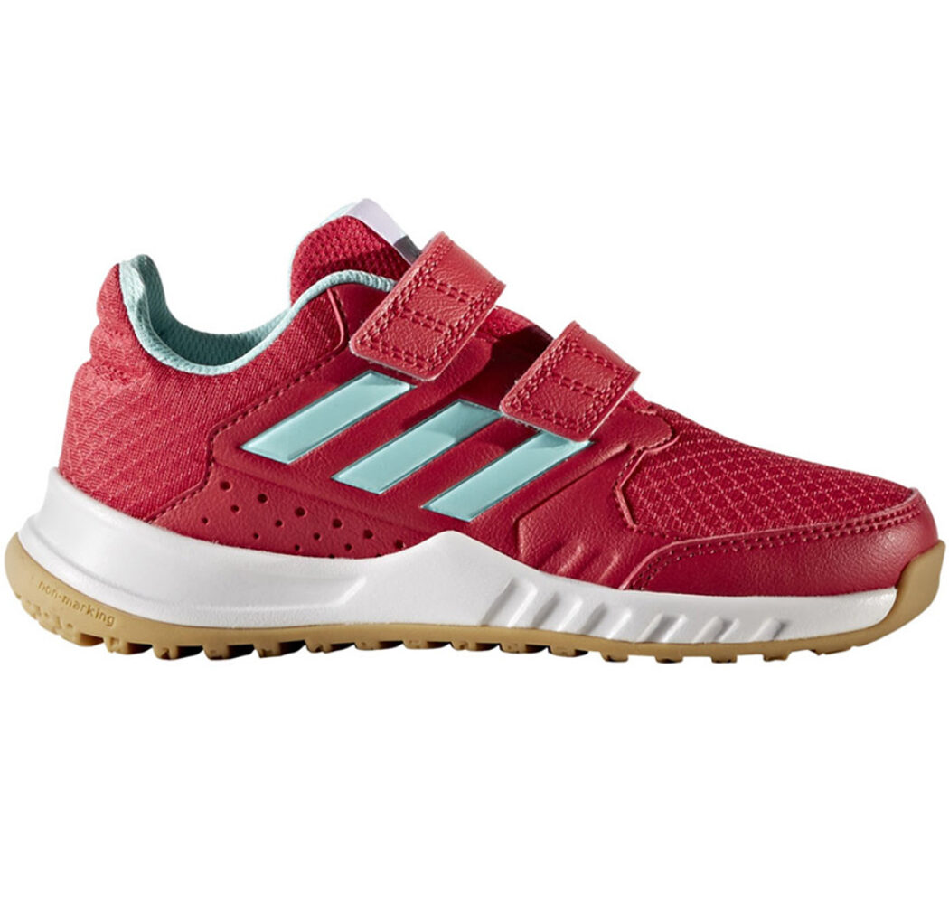 Buty dla dzieci adidas Forta Gym CF K czerwone CG2680