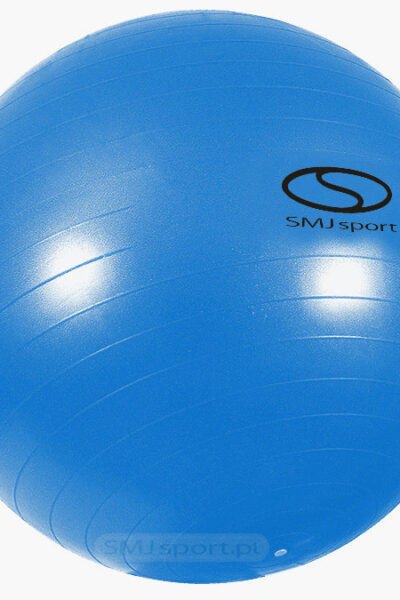 PIŁKA GIMNASTYCZNA Z POMPKĄ SMJ GB-S 1105 55cm niebieska