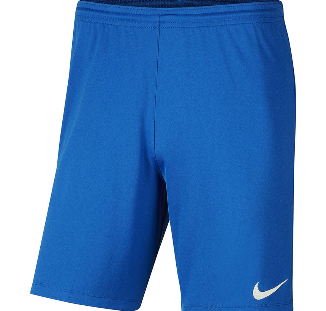 Spodenki męskie Nike Dry Park III NB K niebieskie BV6855 463