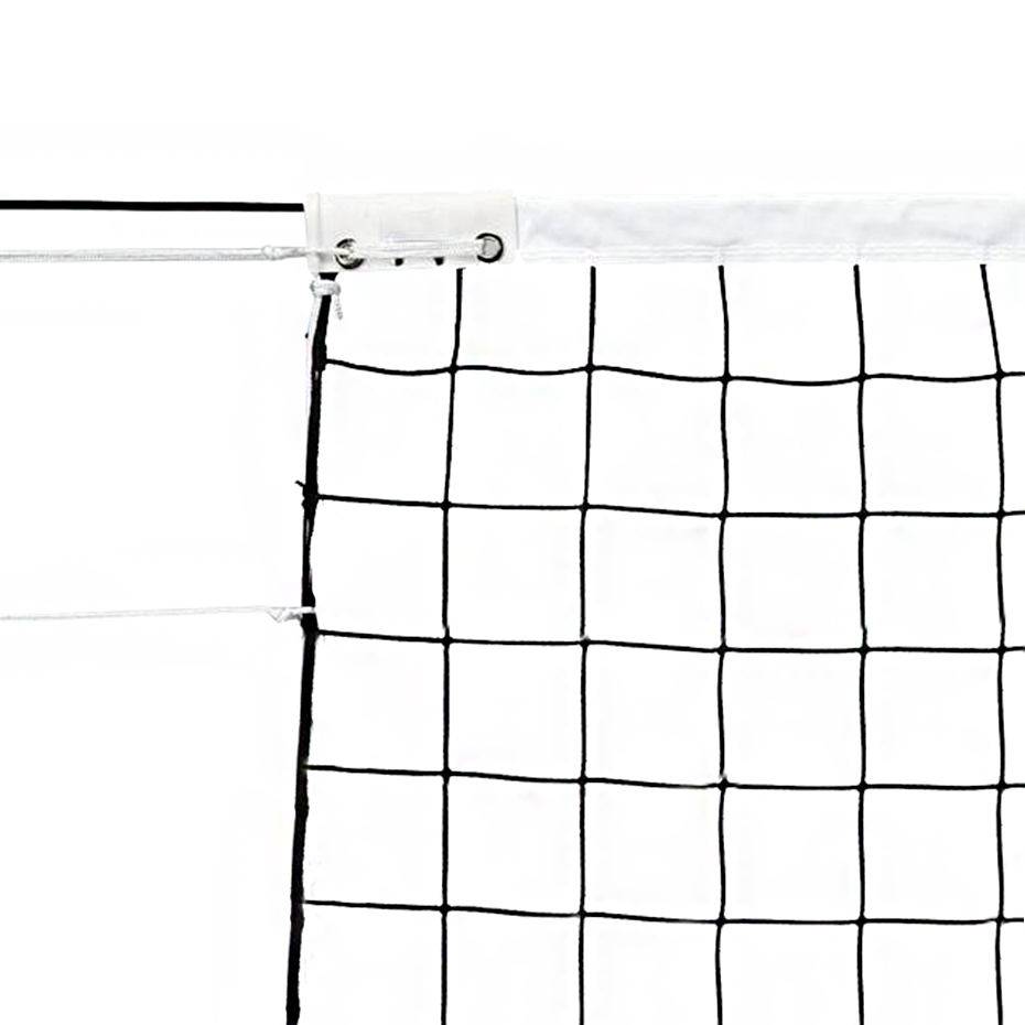 Siatka do siatkówki z antenkami Netex 9,5 m x 1 m czarna SI0007 - obrazek 3