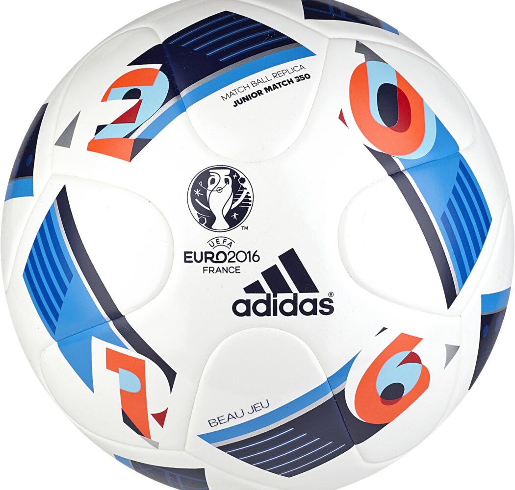 PIŁKA NOŻNA adidas EURO 2016 BEAU JEU JR MATCH 350g roz 5 /AC5426
