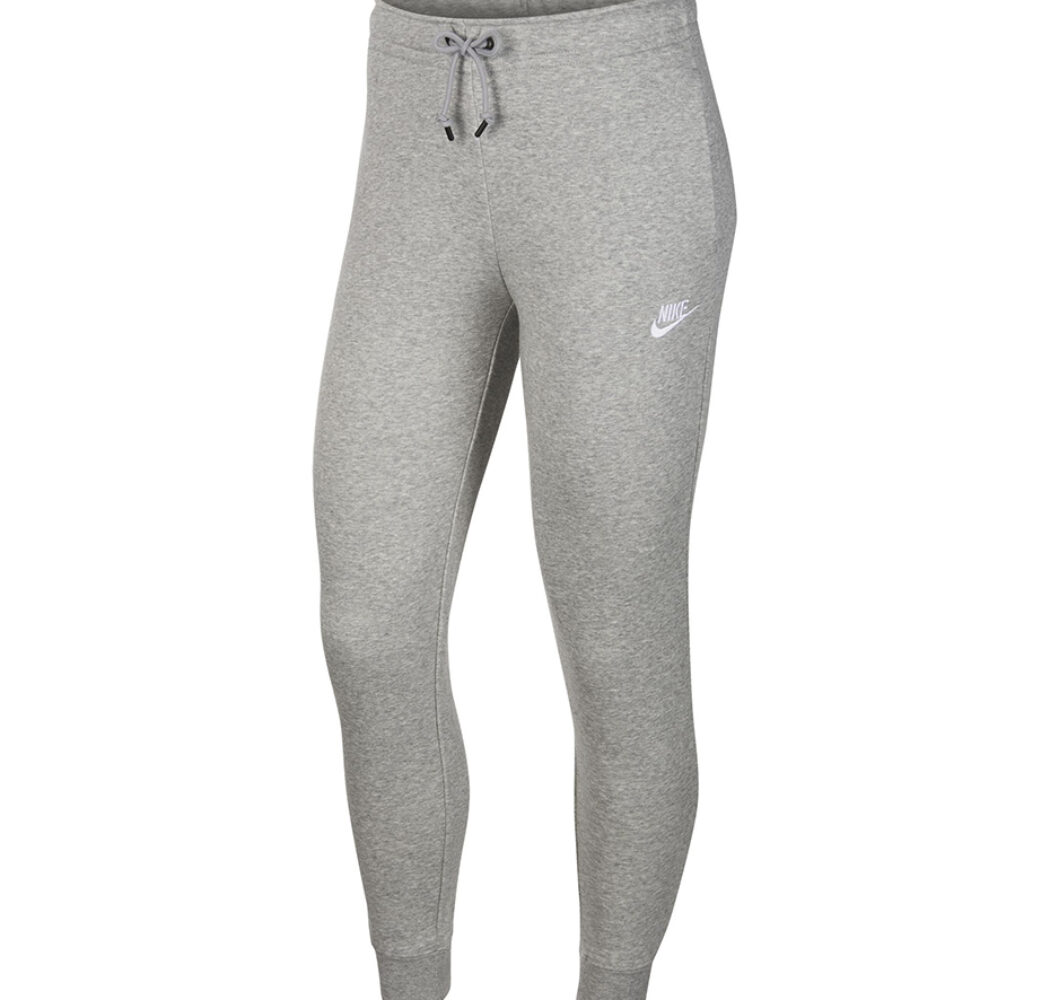 Spodnie damskie Nike W Essential Pant Reg Fleece szare BV4095 063