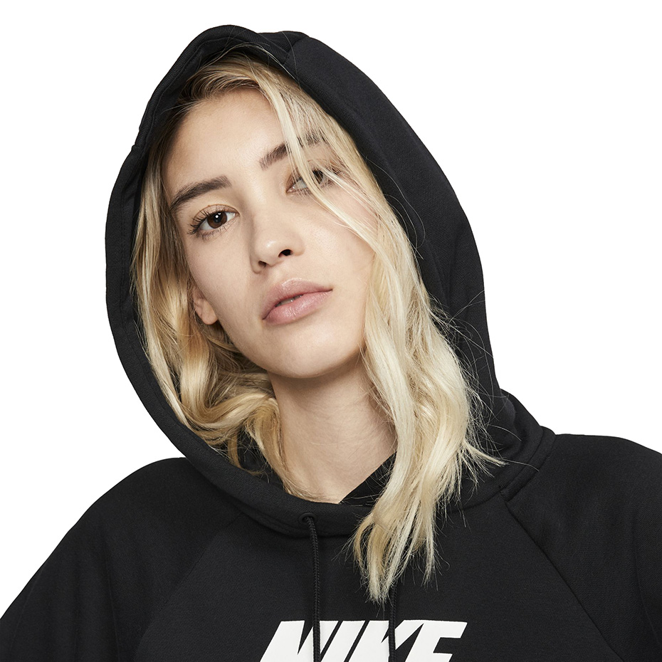 Bluza damska Nike W Essential Hoodie PO HBR czarna BV4126 010 - obrazek 6