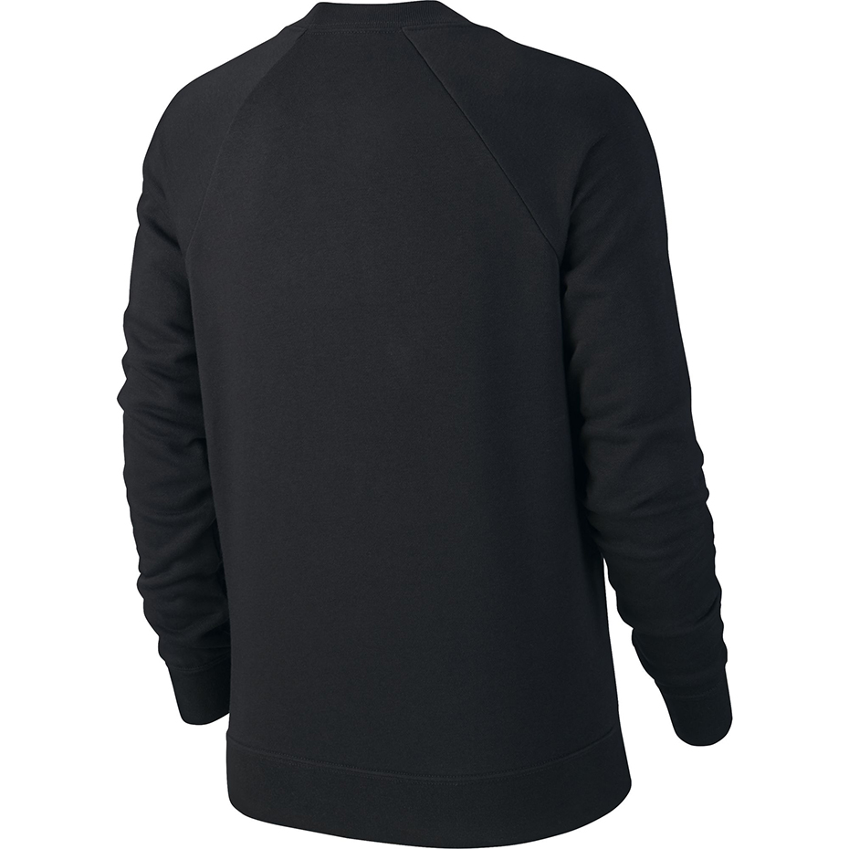 Bluza damska Nike Essentials Crew FLC HBR czarna BV4112 010 - obrazek 2