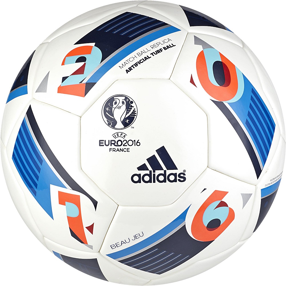 PIŁKA NOŻNA adidas EURO 2016 BEAU JEU ARTIFICIAL TURF roz 5 /AC5416