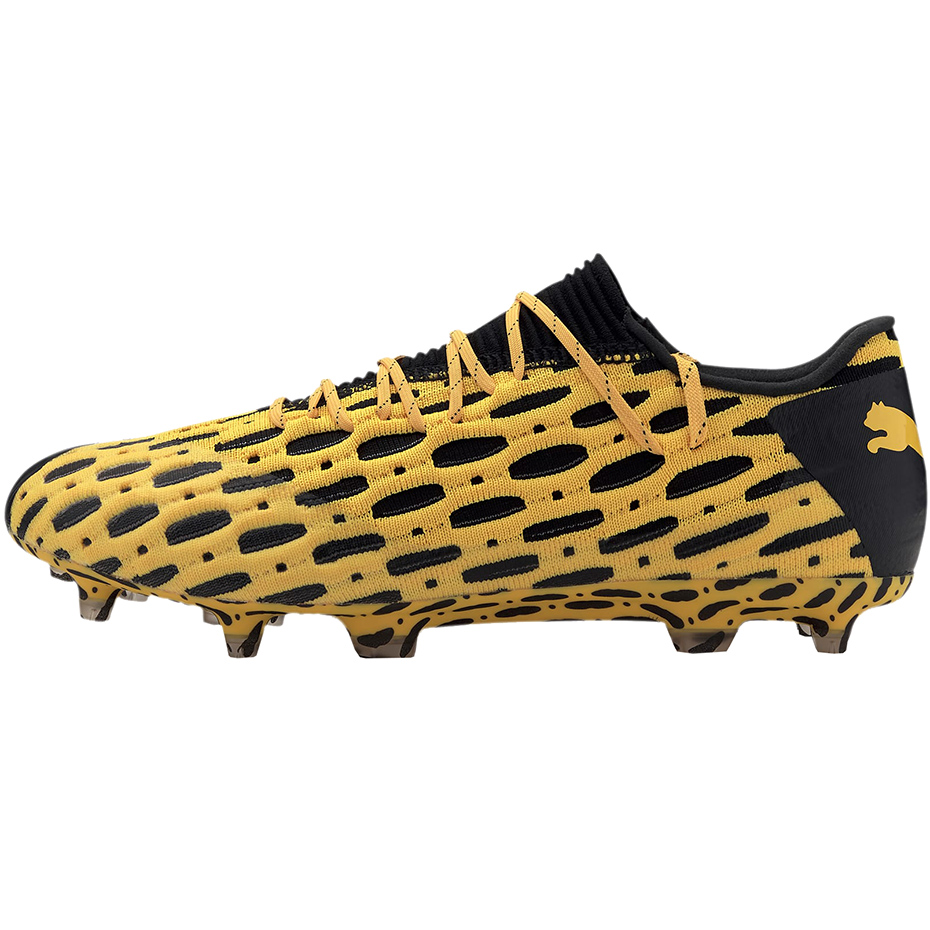 Buty piłkarskie Puma Future 5.1 Netfit Low FG AG żółte 105791 02 - obrazek 3