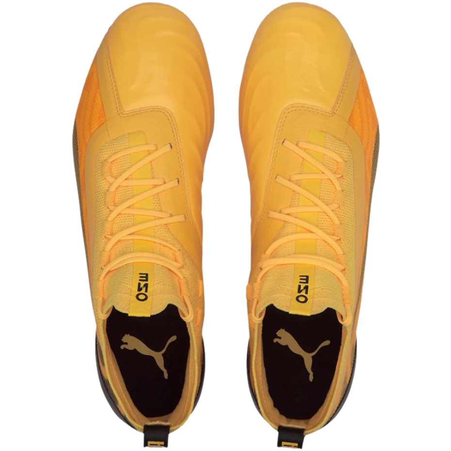 Buty piłkarskie Puma One 20.1 FG AG Ultra żółte 105743 01 - obrazek 2