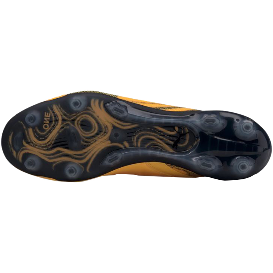 Buty piłkarskie Puma One 20.1 FG AG Ultra żółte 105743 01 - obrazek 6