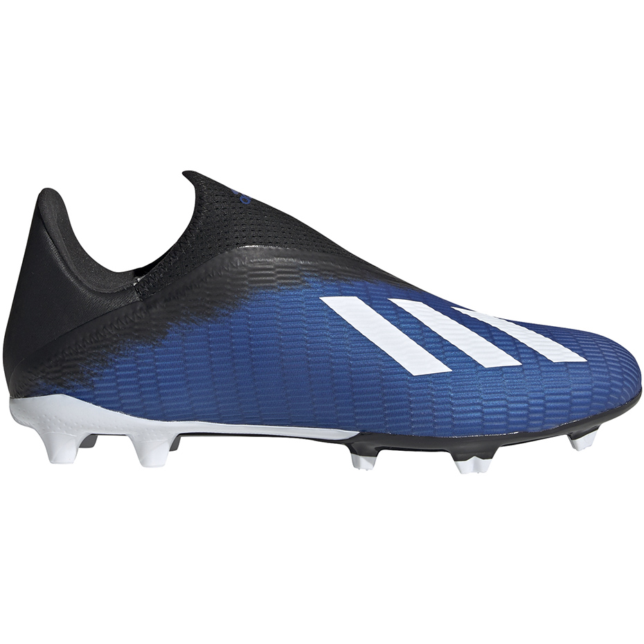 Buty piłkarskie adidas X 19.3 LL FG niebiesko-czarne EG7178