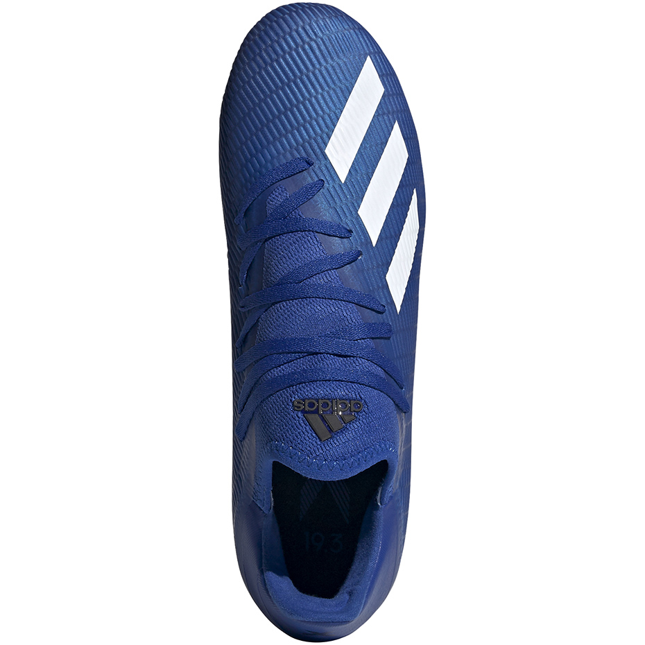 Buty piłkarskie adidas X 19.3 SG niebieskie EG7165 - obrazek 3