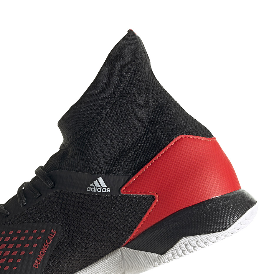 Buty piłkarskie adidas Predator 20.3 IN czarno-czerwone EF2209 - obrazek 5