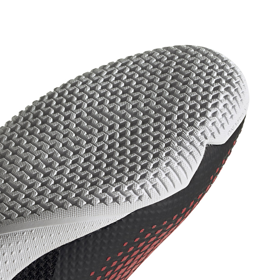 Buty piłkarskie adidas Predator 20.3 IN czarno-czerwone EF2209 - obrazek 6