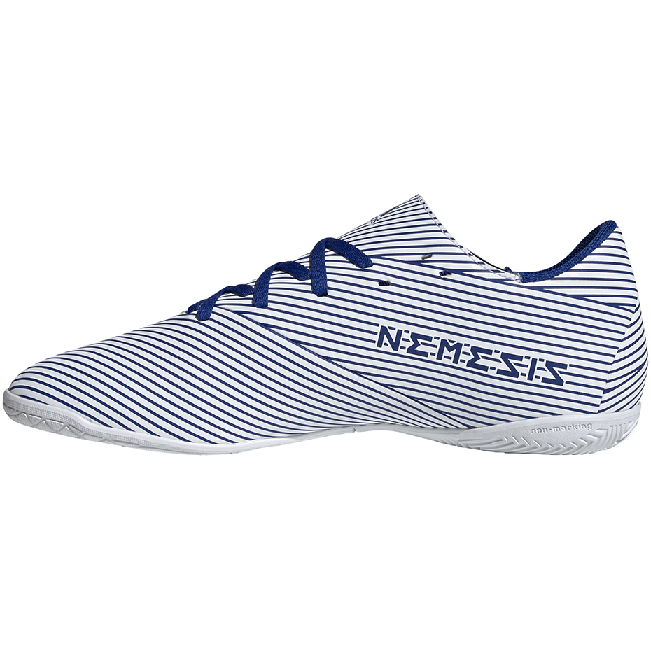 Buty piłkarskie adidas Nemeziz 19.4 IN białe EF1711 - obrazek 2
