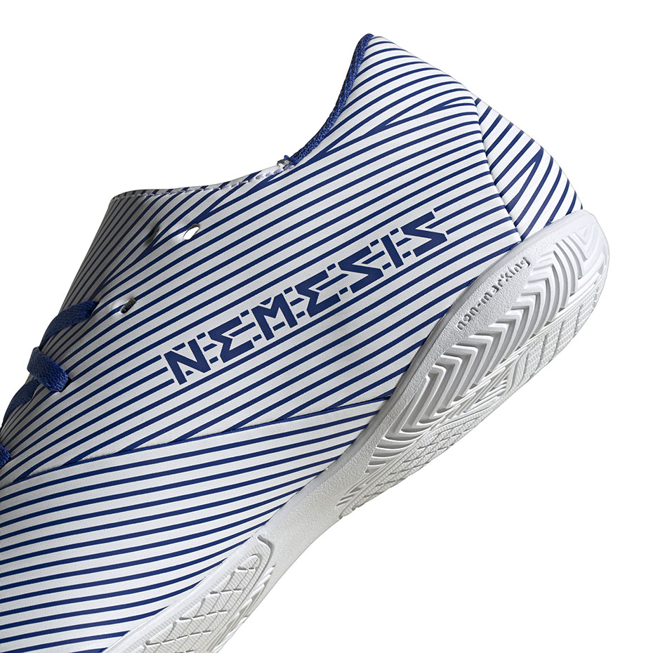 Buty piłkarskie adidas Nemeziz 19.4 IN białe EF1711 - obrazek 6