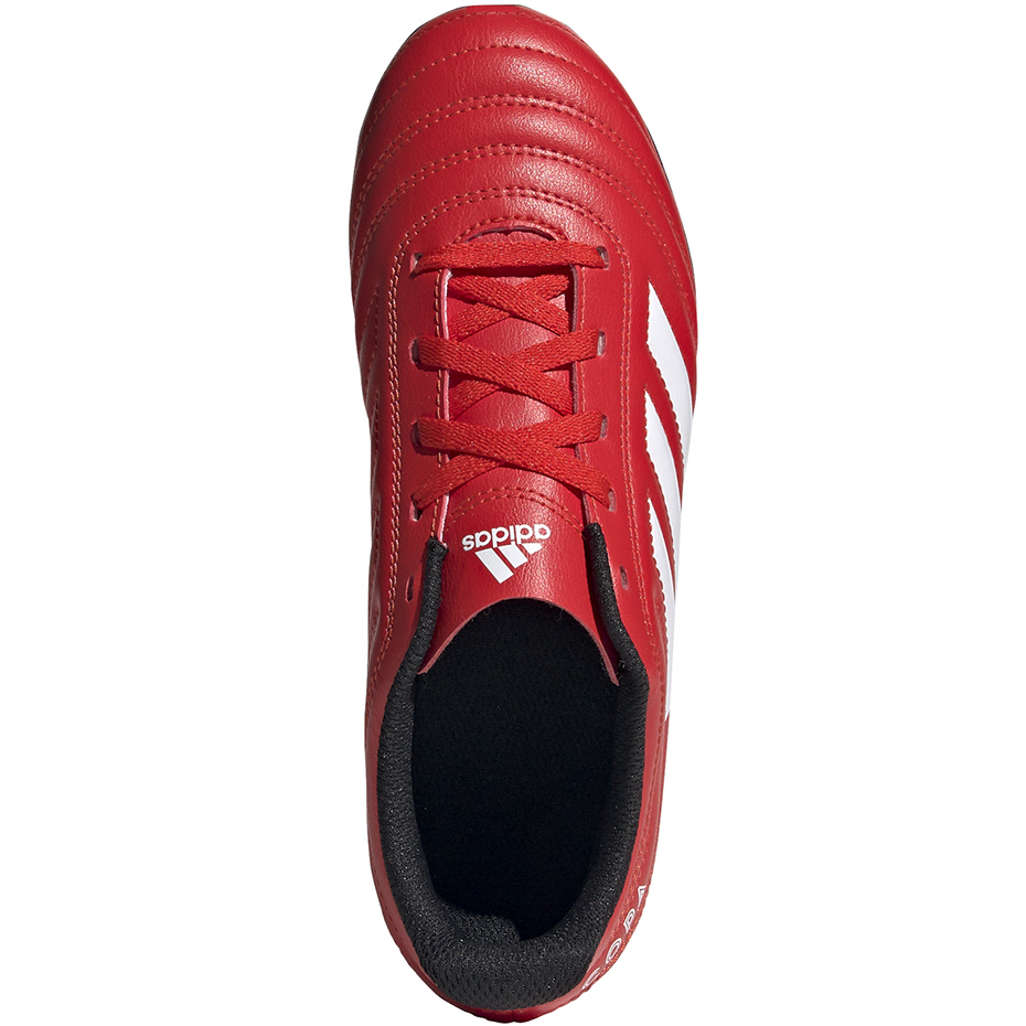 Buty piłkarskie adidas Copa 20.4 FG JUNIOR czerwone EF1919 - obrazek 2